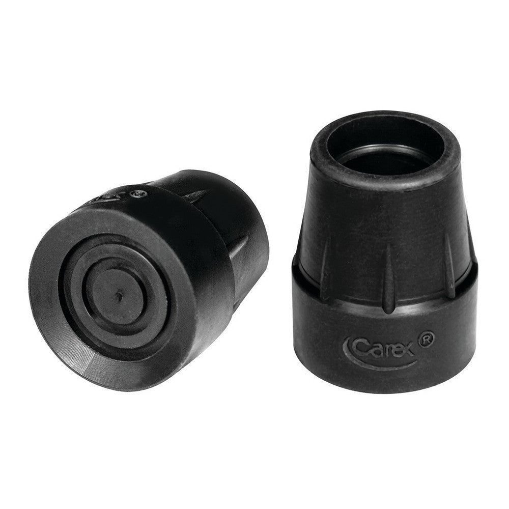 Carex Cane Tips 7/8 Inches, Black Color, #A719-00, 1 Pair